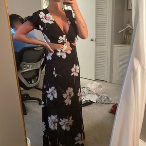 Maxi Flower Dress